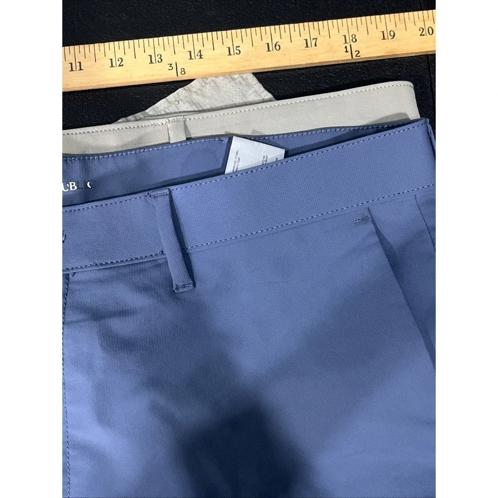 Banana‎ Republic Slim Fit Pants Mens 38x29 Blue Khaki Performance Chino Bundle